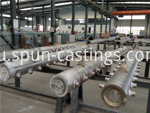 Cast tube sheets